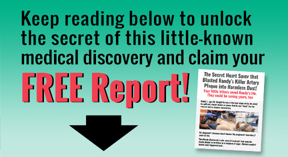 Keep reading below to unlock the secret of this little-known medical discovery and claim your FREE Report!