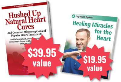 Hushed Up Natural Heart Cures book package