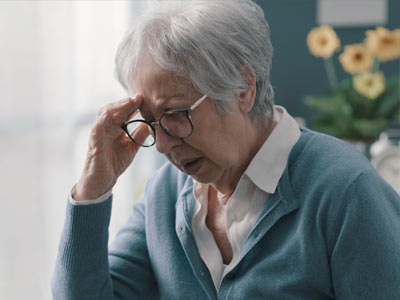 Mom feeling ill