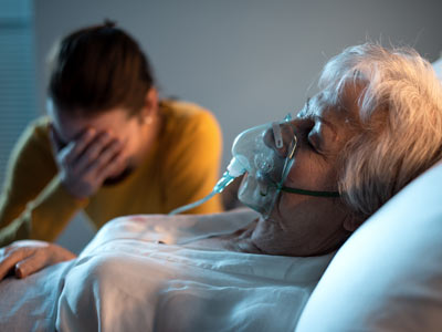 Mom in ICU